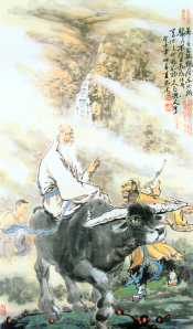 Lao Tsé - Saindo da China em se Búfalo