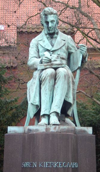 Kierkegaard Estatua Kierkegaard Estatua