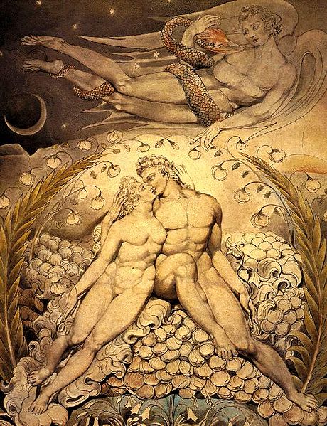 William Blake - sata amor adao eva