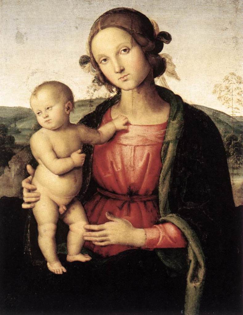 Pietro_Perugino_-_Madonna_and_Child_-_WGA17296